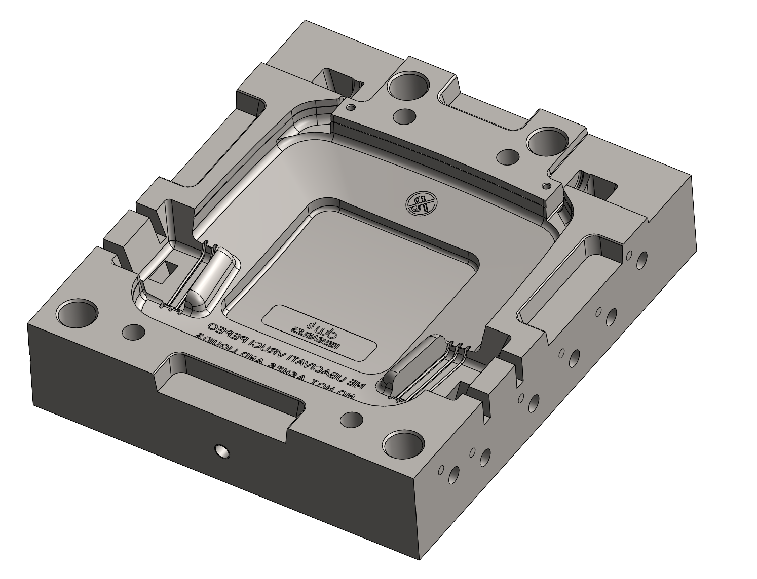 CAD model kalupa