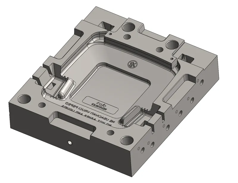CAD model kalupa izrađen povratnim inženjeringom